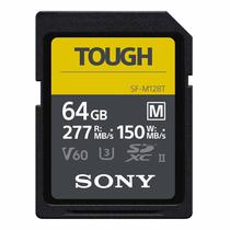 Cartão de Memória SD Sony Tough Serie SF-M 277/150 MB/s U3 64 GB