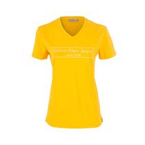Camiseta Calvin Klein Feminina J20J207028-796 M - Amarelo
