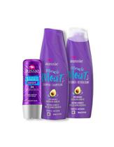 Kit Aussie Miracle Moist Shampoo 360ML + Acondicionador 360ML+ Mascara 236ML