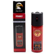 Spray de Pimenta Tatico King Guard Pro Secure Bodyguard PS007 110ML - Vermelho