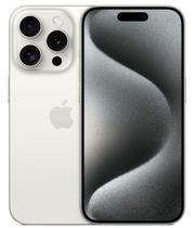 Celular Apple iPhone 15 Pro A3102 MTUW3BE/A 128GB / Tela 6.1" - White Titanium (Anatel)