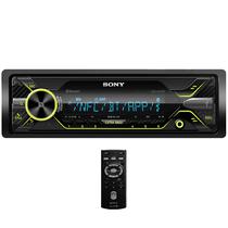 Toca Radio Automotivo Sony DSX-A416BT 4 de 55 Watts com Bluetooth e USB - Preto