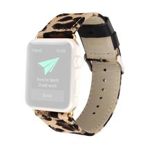 Pulseira para Applewatch 4LIFE Leather Leopard 42MM Animal