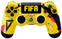 Controle Play Game Dualshock 4 Wireless - Fifa Yellow