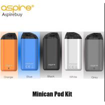 Aspire Minican Kit Orange Vape Device 350MAH Pod 0.8 3.0ML 18+