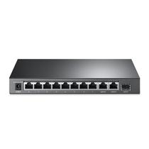 Switch TP-Link TL-SG1210P - 8 Portas Poe+ - 100MBPS - Cinza