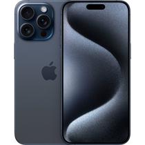 Apple iPhone 15 Pro Max 256GB LL Tela Super Retina XDR 6.7 Cam Tripla 48+12+12MP/12MP Ios 17 - Blue Titanium (Esim)