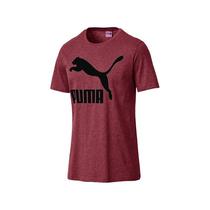 Camiseta Puma Feminina Classics Logo Tee Vermelha