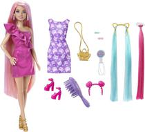 Boneca Barbie Totally Hair Extra Mattel - HKT95/HKT96
