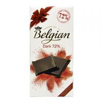 Barra Chocolate Belgian Amargo 72% Cacau 100G