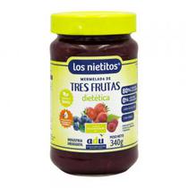 Geleia Sem Acucar Tres Frutas 340G Los Nietitos