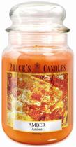 Vela Aromatica Price's Candles Amber - 630G