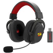 Headset Gaming Redragon H510-WL Zeus X Microfone Unidireccional/53MM/RGB - Black
