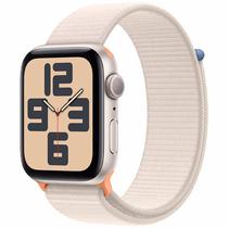Apple Watch SE2 (2023) MRH13LL/A - Bluetooth - Wi-Fi - GPS + Cell - 44MM - Starlight Aluminum/Starlight Sport Loop