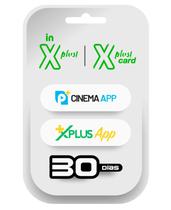 Cartao de Ativacao Xplus Card Iptv Xplus App + Cinema App - 30 Dias