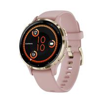 Smartwatch Garmin Venu 3S 010-02785-03 com Tela de 1.2"/Bluetooth/GPS/5 Atm - Rose Gold