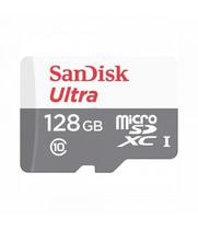 Cartão de Memória SD Micro 128GB Sandisk Ultra C10 100MB/s.