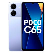 Smartphone Xiaomi Poco C65 128GB 6GB Ram Dual Sim Tela 6.74" India - Azul Pastel