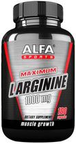 Alfa Sports Maximum Larginine 1000 MG (100 Capsules)