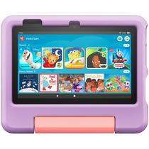 Tablet Amazon Fire HD 7 Kids 12TH Gen 16GB/2GB Ram de 7" 2MP/2MP com Capinha Roxa