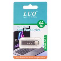 Pendrive de 64GB Luo Flash Driver USB 2.0/3.0 - Prata