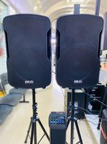 BLG Kit 1505-MKV 2X15 c/Pedestal/Mesa USB/Blue