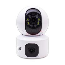 Camera de Seguranca Luo LU-E101 Wifi Smart 360O / Microfone / 64GB / Deteccao Humana / Visao Noturna / App V380 Pro - Branco