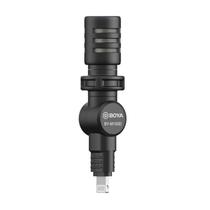 Microfone Condensador Boya BY-M100D Lightning para iPhone, iPad, iPod - Preto