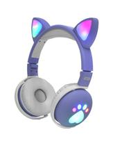 Fone de Ouvido Cat Con Bluetooth MDP-BK1 Purple