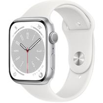 Apple Watch Series 8 45 MM/s/M MP6P3LL A2771 GPS - Silver Aluminum/White