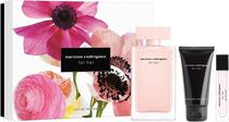Kit Perfume Narciso Rodriguez For Her Edt 100ML + 10ML + Body Lotion 50ML