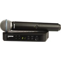 Microfone Sem Fio Shure BLX24/B58-J10 - Preto