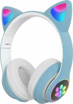 Fone de Ouvido Cat Ear VIV-23M Bluetooth - Blue