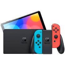 Consola Portatil Nintendo Switch Heg s Kabaa 64GB Con Wi-Fi/Bluetooth/HDMI Bivolt - Azul/Rojo (Caja Fea)