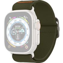 Correia de Nylon Spigen para Apple Watch Lite Fit Ultra AMP05985 42/44/45/49 MM - Caqui