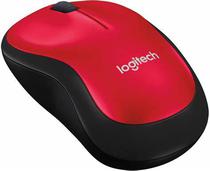 Mouse Logitech Wireless M185 Rojo