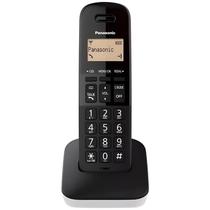 Telefone Sem Fio Panasonic KX-TGB310LAW com Identificador de Chamadas - Preto/Branco