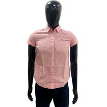 Camisa Tommy Hilfiger Feminina RM87679866-690 s - Branco/Rosa