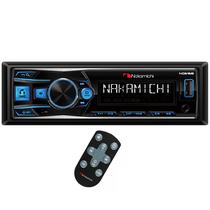 Toca Radio Automotivo Nakamichi NQ616B 4 de 50 Watts com Bluetooth e USB - Preto