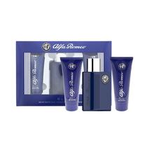 Kit Perfume Alfa Romeo Blue Edt 125ML+100ML+ 100ML