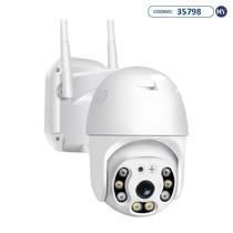 Camera IP Y0069 HD com Wi-Fi e Microfone - Branco