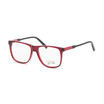 Armacao para Oculos de Grau Visard A0134 C7 Tam. 54-16-140MM - Vermelho/Preto