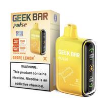 Pod Descartavel Geek Bar Pulse 15K Grape Lemon