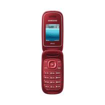 Celular Samsung E1272 1.77" Dual Sim, GSM, Microusb, Radio FM, 800 Mah - Vermelho