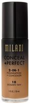 Base Liquido Milani Conceal + Perfect 2 En 1 10 Golden Tan - 30ML