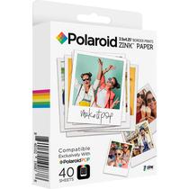Papel Fotografico Polaroid POLZL3X440 para Pop Instant - 40 Unidades