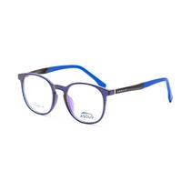 Armacao para Oculos de Grau Asolo 1709 C3 Tam. 50-20-143MM - Preto/Azul