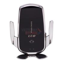 Suporte Carregador Wireless para Carro Luo LU-S10 Mount Charger 20W - Silver/Preto