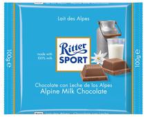 Chocolate Ritter Sport Leite Dos Alpes 100G