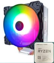 Cpu OEM AMD AM4 Ryzen R7 5700X 3.4GH s/CX c/Cooler RGB T400 Cool Storm